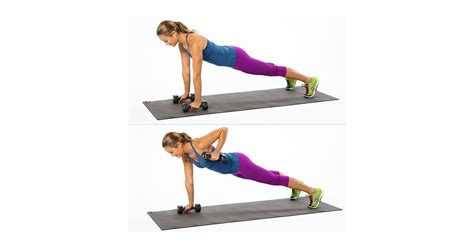 Plank Row Compound Arm Exercises Popsugar Fitness Uk Photo 2
