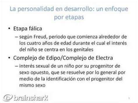 Etapas De Desarrollo Psicosexual Freud Youtube
