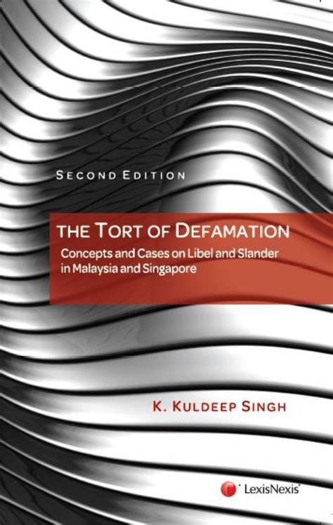 Check spelling or type a new query. The Tort of Defamation: Concepts and Cases on Libel and ...