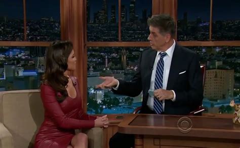 Pamela Silva Conde Sexy Scene In The Late Late Show With Craig Ferguson