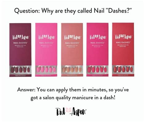 Red Aspen Nail Dashes Red Nails How To Apply Red