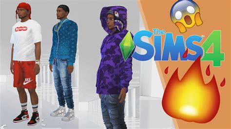 Im Back The Sims 4 Urban Fashion Cc Download Link Jordans Supreme