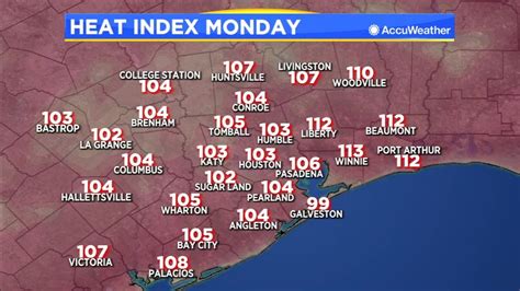 Houston Weather The Heat Continues Monday But Cooling Downpours