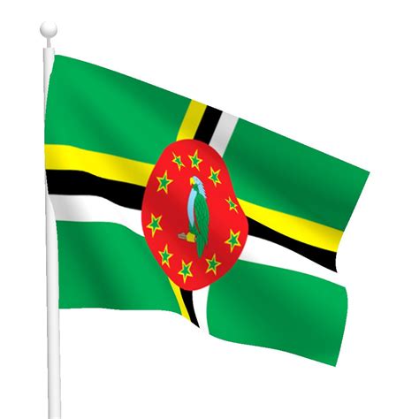 Graafix Flag Of Dominica