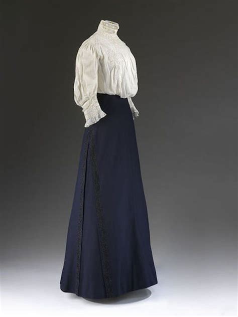 1900s Womens Fashion In The Edwardian Era Blue17 Vintage Clothing