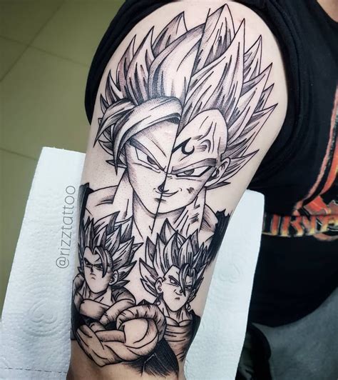Between dragon ball and naruto, i have to give it to dragon ball, even though i kinda hyped it up a bit for naruto, dragon ball for me was more enjoyable and funny compared dragon ball z's follow up (db super) is miles better than naruto's modern day show (boruto). Tattoo - Dragon Ball Z! .… | Tatuagens de anime, Goku e ...