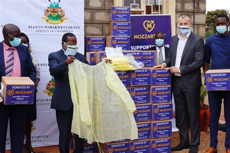 Mozzart Donates Ppes Worth Ksh2 Million To Iten County Referral