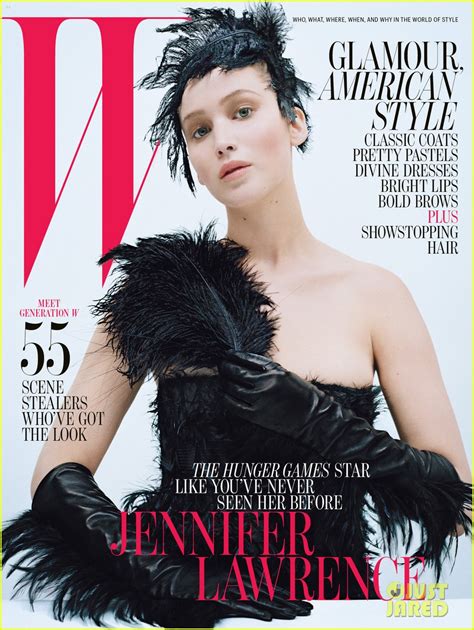 Jennifer Lawrence Covers W Magazine October 2012 Photo 2721104