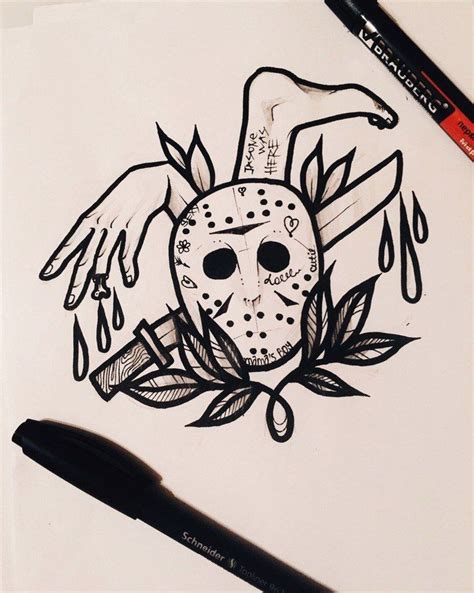 Владислав Мошин Tattoo Drawings Tattoo Stencils Horror Tattoo