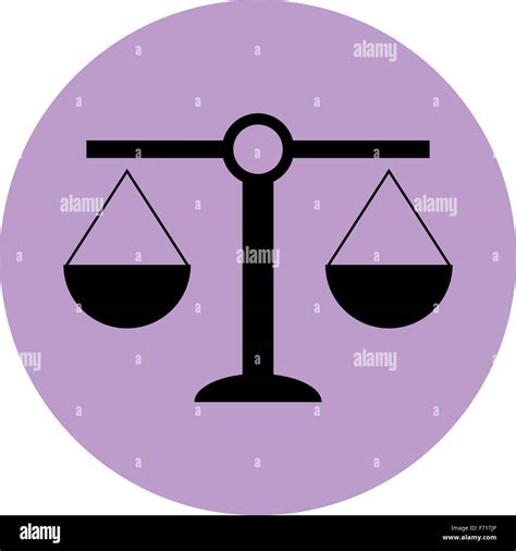 Scale Icon Balance Justice And Equality Law Andcourt Measurement