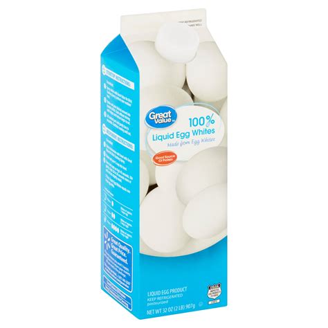 Great Value 100 Liquid Egg Whites 32 Oz