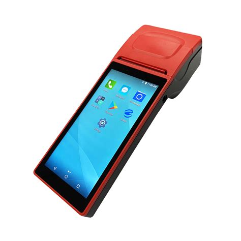 New Launched Handheld 6 Inch Touch Screen All In One Android Pos