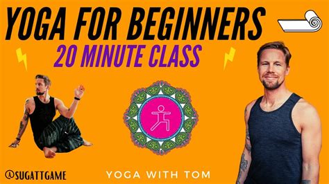 Yoga For Complete Beginners Minute At Home Yoga Workout Youtube