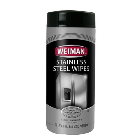 Weiman Stainless Steel Quick Wipes 30 Count 92 The Home Depot