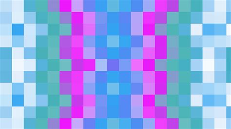 Colorful Blue Pink Purple White Squares Geometry Hd Abstract Wallpapers