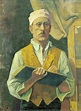 Self Portrait,1928 by Karl Hofer (German 1878-1955) | Art painting ...