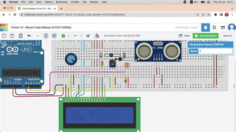 Simulasi Sensor Ldr Lm Dan Ultrasonik Menggunakan Arduino Uno