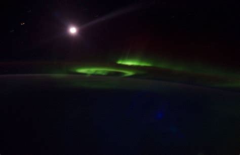 Pic From Satellite Of The Northern Lights Our Solar System Satellites