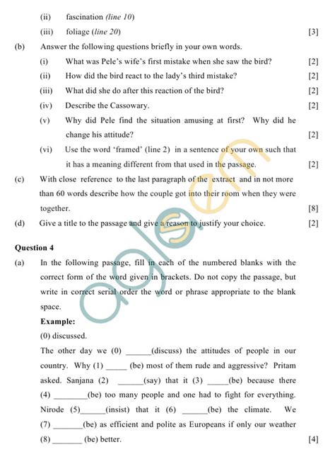 Icse Class 10 English Language Question Paper Solution 2020 Download Sample Papers For History