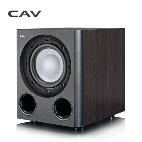 Cav Q3bn Subwoofer Home Theater 51 Lighter Type 8 Inch Powered