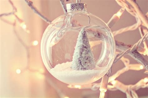 Clear Christmas Ball Ornament Ideas