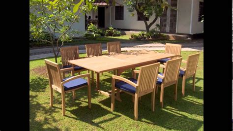 Teak Patio Furniture Teak Patio Furniture West Palm Beach Youtube