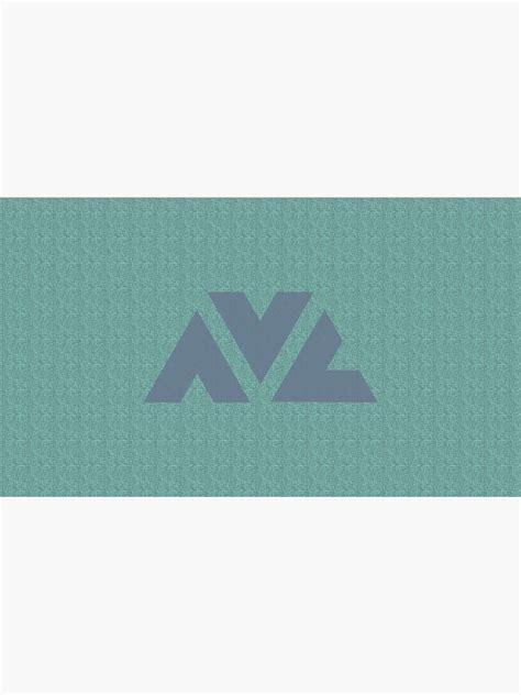 Avl Asheville Nc Geometric Logo Sticker For Sale By Cocotoe Redbubble