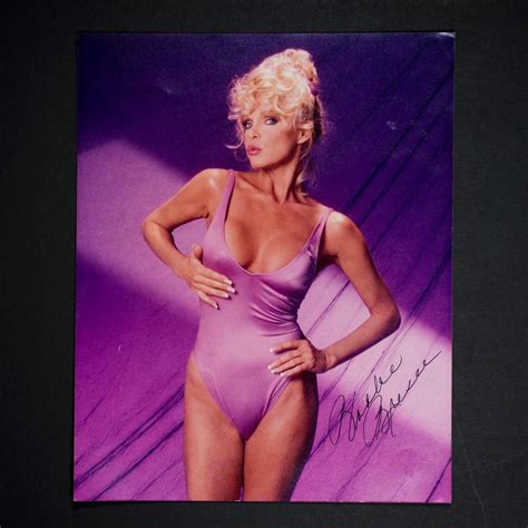 Signed Bobbie Bresee Scream Queen Color Photo Autographed Sexy Swimsuit