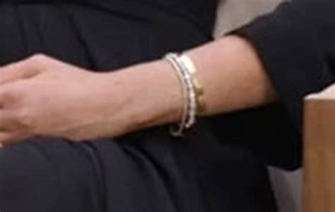 Prince harry, aged 33, and ms markle, aged 36, are to marry in the springhe said the stars were aligned when they fell in love and he proposed over roast. Meghan Markle Is Wearing One of Princess Diana's Bracelets ...