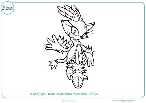 Dibujos de Sonic para Colorear e Imprimir Gratis
