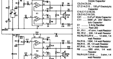 Nec70001ab Audio Amplifier 20w Wiring Circuit