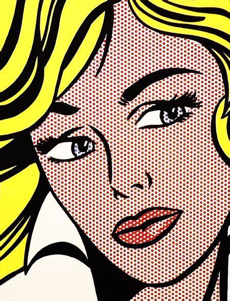 Remix Of Roy Lichtenstein Uses Dots In His Art Work And Pop Art Images Pop Art Comic