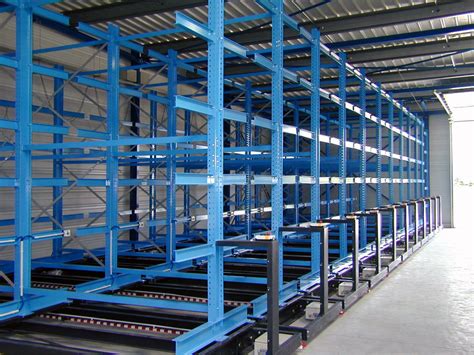 Mobile Cantilever Racking Stow