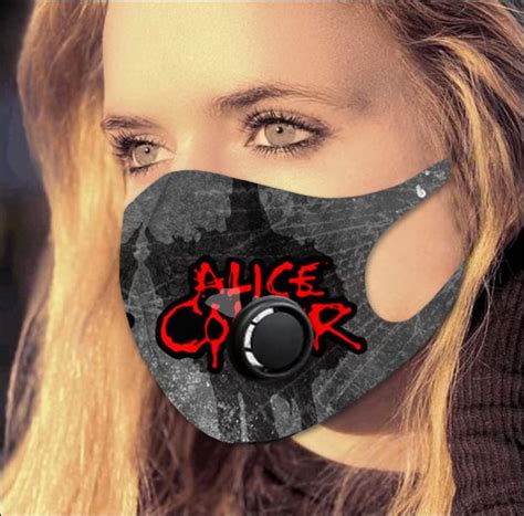 Alice Cooper Filter Activated Carbon Face Mask Dnstyles Leesilk Shop