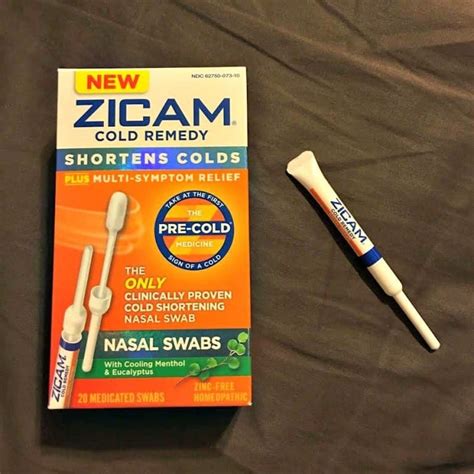 Use Zicam Cold Remedy Nasal Swabs For Cold Shortening Divine Lifestyle