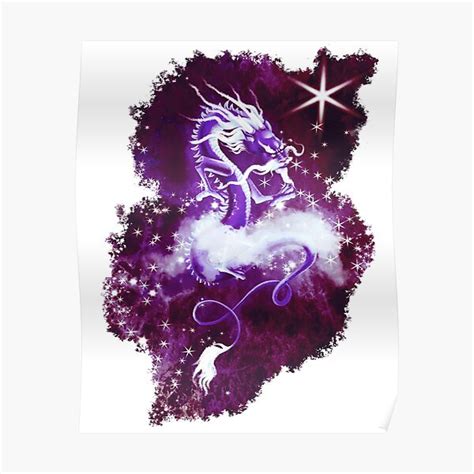 Chinese Dragon Chinese Dragon Poster For Sale By Teddystars Redbubble