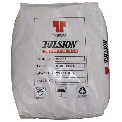 Tulsion Mb 115 Virgin Mixed Bed Di Resin 25 Litres Water Filtration