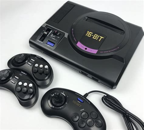 Sega Megadrive Genesis Hdmi Console 1000 Games Hyperspin Systems