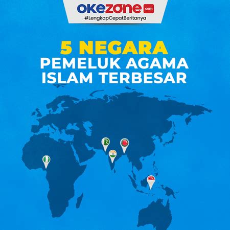 Negara Dengan Pemeluk Agama Islam Terbesar Foto Okezone Infografis