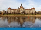 State Chancellery of Saxony. Dresden. Germany. Stock Photo - Image of ...