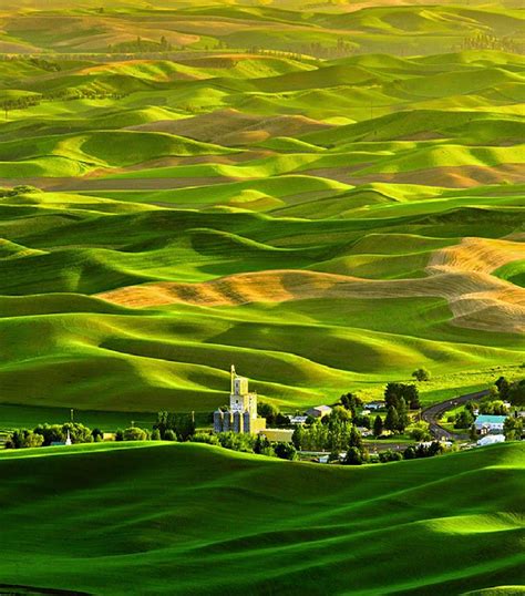 Hills Palouse Washington State Palouse Landscape Photos