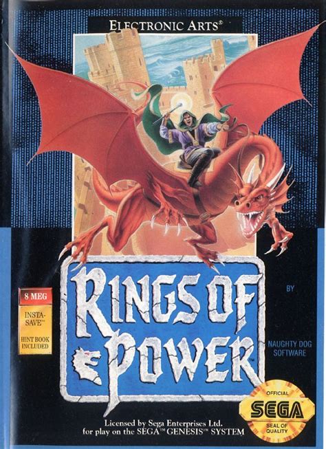 Rings Of Power For Genesis 1991 Mobygames