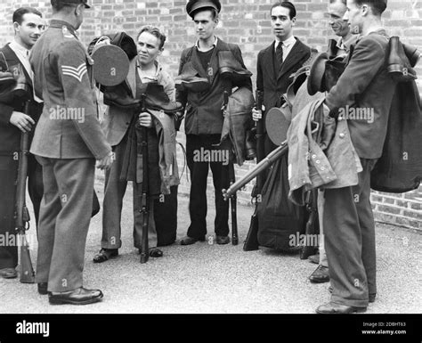 A Group Of Young Recruits Before Starting Their Army Training In The