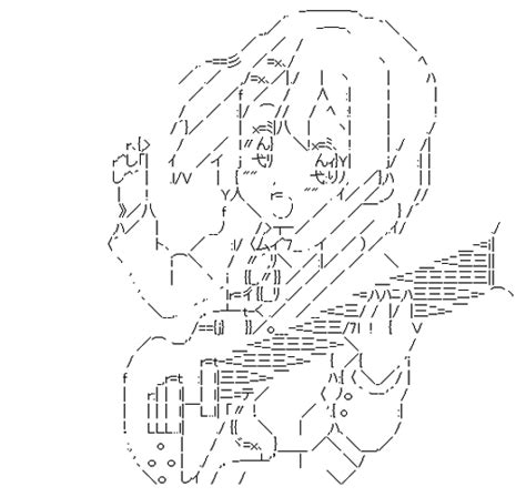 Yui K On Funny Text Art K On Icon Text Symbols Ascii Art Emoji
