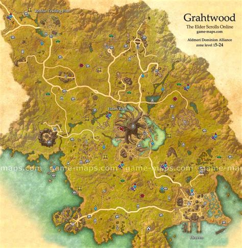 Grahtwood Map 1950×2000 Elder Scrolls Online Elder Scrolls Map