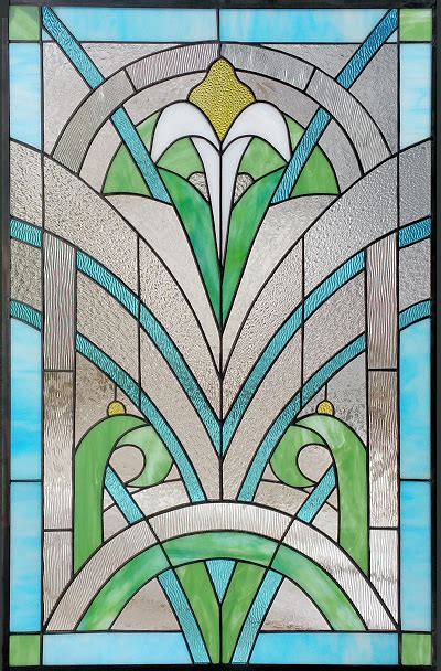 Art Deco Stained Glass Window Designs Glass Designs