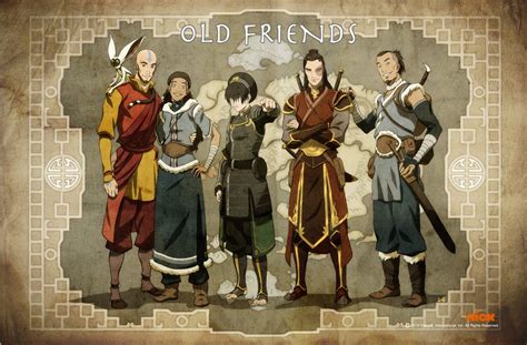 An Older Version Of The Gaang Avatar The Last Airbender Photo