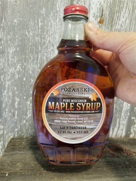 2020 pure wisconsin maple syrup 12 ounce etsy