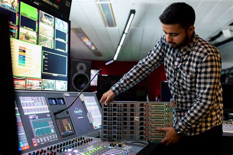 Male Broadcast Engineer Works In Studio Please Attribute C Flickr