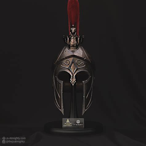 Assassins Creed Odyssey Helmet Replica By Jsalmighty On Deviantart